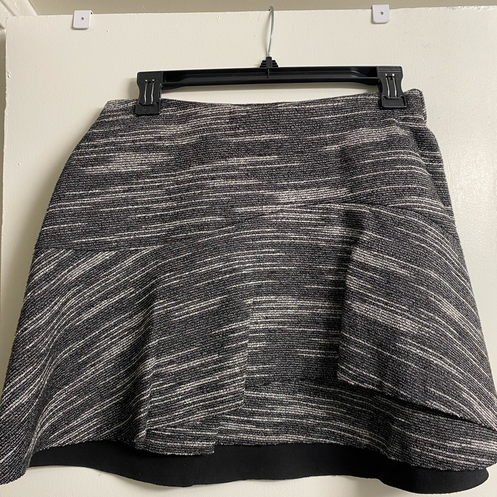 Mini Skirt, black and gray, State of Being, size M